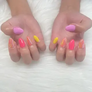 ネイル 💖𝓜𝓲𝓸 /7月予約受付中💖のネイルデザイン