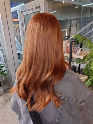 ロング 縮毛矯正✨艶髪 シノハラ✨髪質改善のヘアスタイル