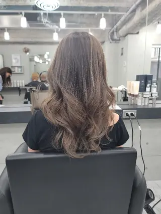 ロング カラー ヘアアレンジ ❇️安達 優心❇️ レイヤー/艶髪特化のヘアスタイル