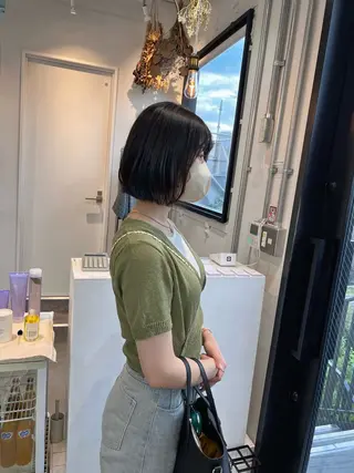ショート 松坂 真衣のヘアスタイル