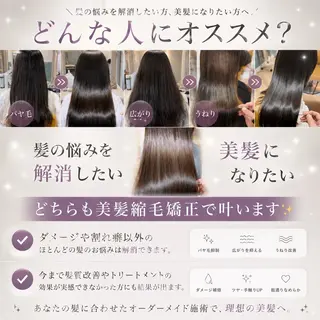 ロング 美髪縮毛矯正🩶 髪質改善/Shinaのヘアスタイル