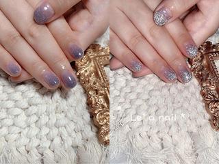 ショート カラー ネイル Le’a NailSalonのネイルデザイン