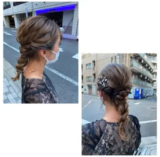 ヘアアレンジ Toyoshima Sakikoのマツエク・マツパデザイン