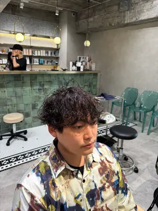 メンズ 新宿/メンズカット /パーマ/カラーのヘアスタイル