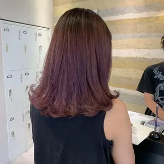 セミロング 👑満足度1000% 重村　春奈👑のヘアスタイル