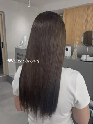 ロング 蓮 華のヘアスタイル