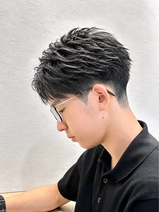 ショート メンズ支持数No.1 👑リュウ👑のヘアスタイル