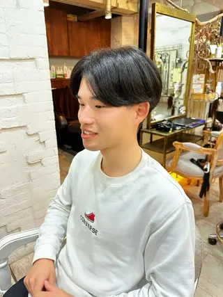 メンズ カット スパのヘアスタイル
