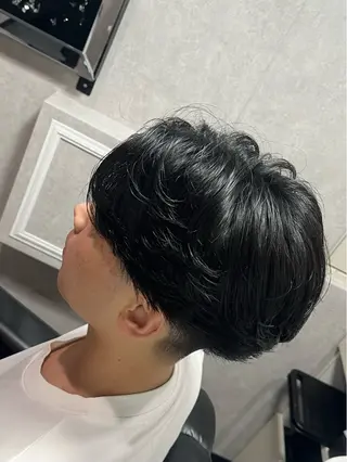 ミディアム パーマ 🌈予約の98%パ ーマ⭕️🌈福本のヘアスタイル