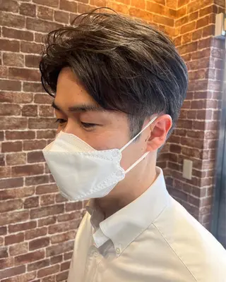 ショート カラー パーマ ヘアアレンジ メンズ キッズ ネイル マツエク・マツパ アイブロウ 久木原 ゆりのヘアスタイル
