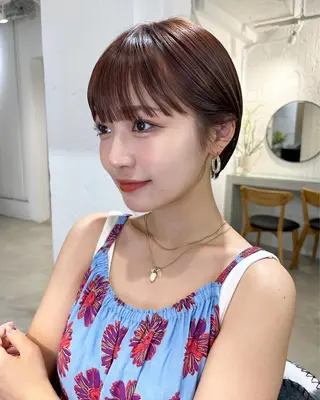 ショート ❤️ショートカット ・顔周りカット❤️のヘアスタイル