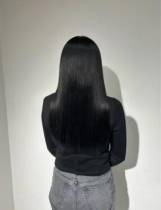 ロング カラー 弓矢 叶のヘアスタイル