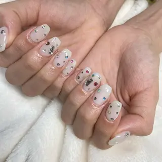カラー ネイル nail salon LNのネイルデザイン
