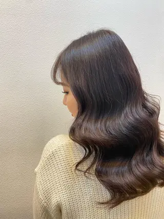 セミロング 武田 悠生乃のヘアスタイル