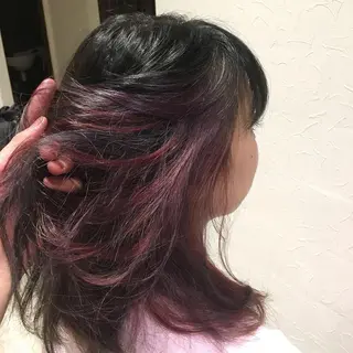 ミディアム カラー 【モニター募集】 三宅航平のヘアスタイル