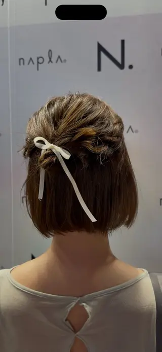 ヘアアレンジ 木村 ゆきのヘアスタイル