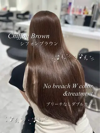 ロング みゆ|韓国ガーリー ×柔らか艶カラー⊹のヘアスタイル
