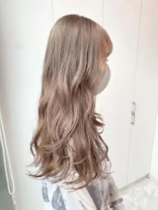 カラー 🪞official THREE 横浜🎀のヘアスタイル