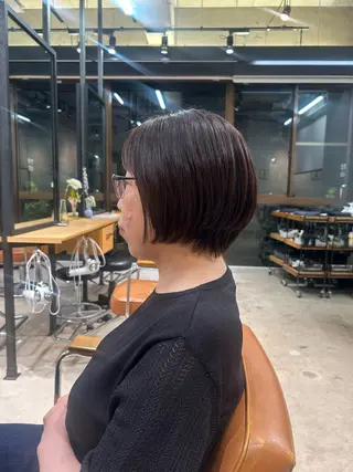 ショート 透明感カラー レイヤーカット りなのヘアスタイル
