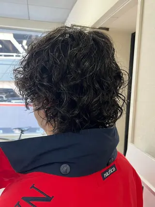 パーマ レイヤー×透明感 仙台\RIKUのヘアスタイル