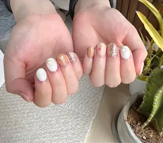 ショート カラー キッズ 2DY NAIL SALONのネイルデザイン