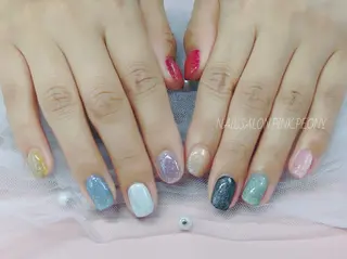 ネイル PINK PEONY AMIのネイルデザイン
