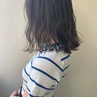 ミディアム kiyono ⭐︎ダブルカラーのヘアスタイル