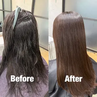 ロング ⭐️縮毛矯正特化 小松邦彦⭐️のヘアスタイル