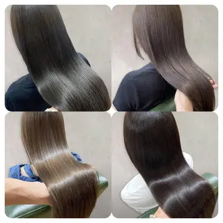 ロング カラー ヘアアレンジ 🫧美髪矯正/ 髪質改善/藤平健太のヘアスタイル