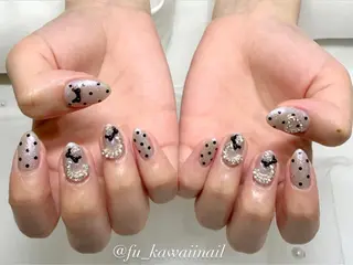 ネイル 🪞ヤギフウカ🪞 渋谷ネイルのネイルデザイン