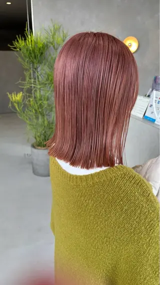 カラー 『23°』筑間 穂乃花のヘアスタイル