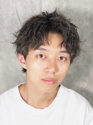 ショート メンズ 倉田 未結のヘアスタイル