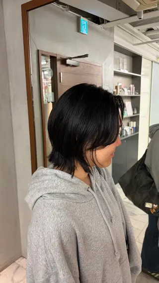 ミディアム カットモデル・パーマ 🌀リリアのヘアスタイル