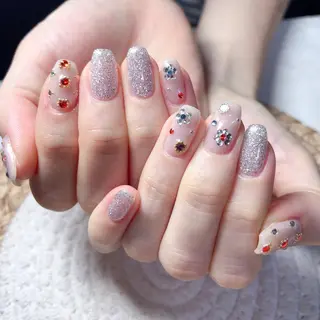 ネイル M🌷nail 長さだし専門店のネイルデザイン