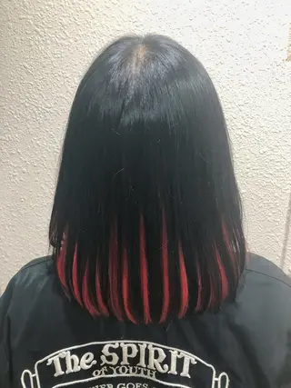 ミディアム カラー パーマ ヘアアレンジ メンズ キッズ ネイル マツエク・マツパ 新宿/髪質改善/ 美髪矯正✨浅江通友のヘアスタイル