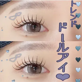 マツエク・マツパ Minte🍓 Nanakoのマツエク・マツパデザイン