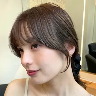 セミロング minami🤎 レイヤーカットのヘアスタイル