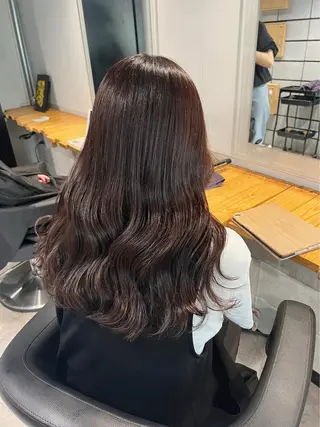 ロング カラー ふわっと抜け感🫧 ブラウンベージュ🤎のヘアスタイル