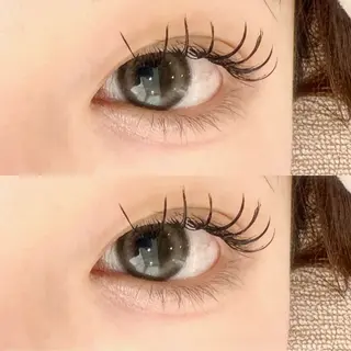 マツエク・マツパ 佐野 心結のマツエク・マツパデザイン