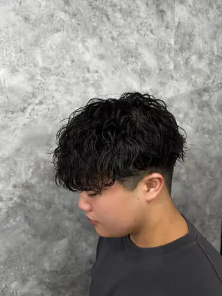 パーマ メンズ メンズパーマ特化 店長望月謙二郎のヘアスタイル