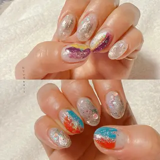 ネイル にじいろ nailのネイルデザイン