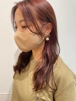 ロング カラー miu. ボブ/半個室サロンのヘアスタイル
