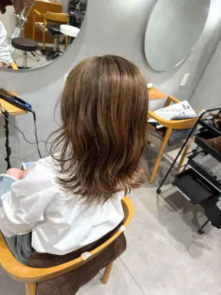ミディアム 松平 拓巳のヘアスタイル