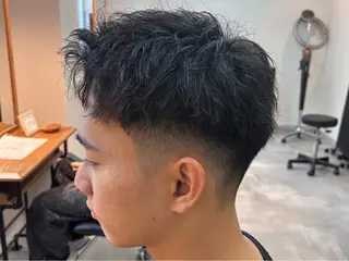 ショート メンズ 🔥フェードカット/ パーマ特化🔥/森のヘアスタイル
