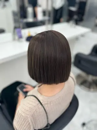 ミディアム カラー Zina熊本🫧 Kurehaのヘアスタイル