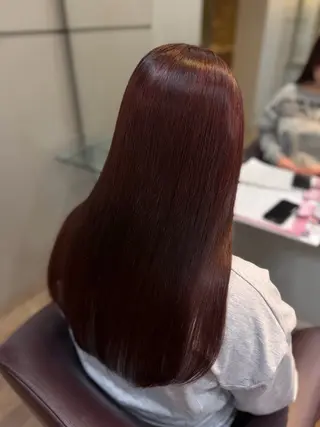ロング 安部 流唯のヘアスタイル