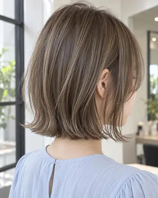 カラー ✨東浦 透明感カラー デザインカラーのヘアスタイル