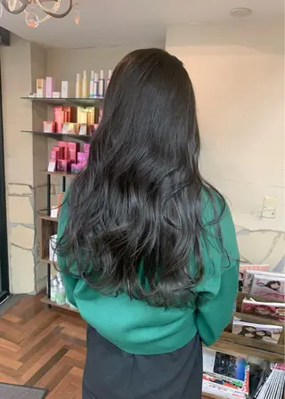 ロング カラー 矢野 晃平のヘアスタイル