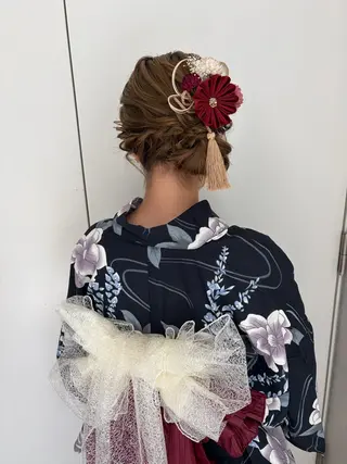 ミディアム ヘアアレンジ 🎀asumi🍓 モデル様募集中🎀のその他イメージ