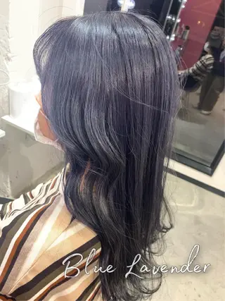 ロング カラー 坂 瑞希のヘアスタイル